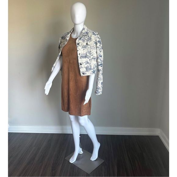 American Apparel Old Hollywood Toile Denim Jacket - Picture 2 of 8